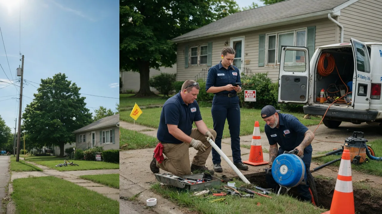 Sewer Line Repair in Burgettstown, PA near me